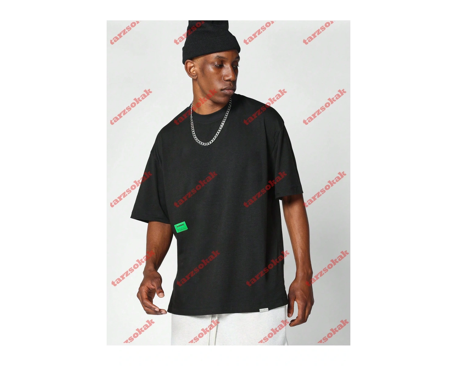 Model 3297 Erkek Yazlık Yuvarlak Yaka Kısa Kollu Günlük Tişört, Yaz