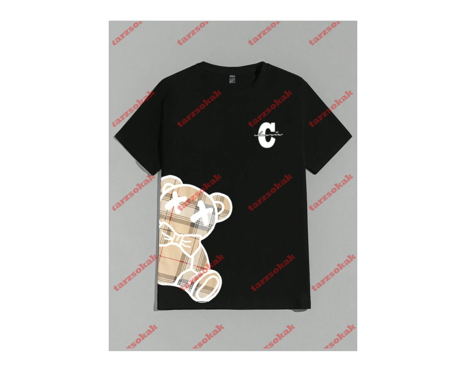 Model 3299 Erkek Yazlık Yuvarlak Yaka Kısa Kollu Günlük Tişört, Yaz