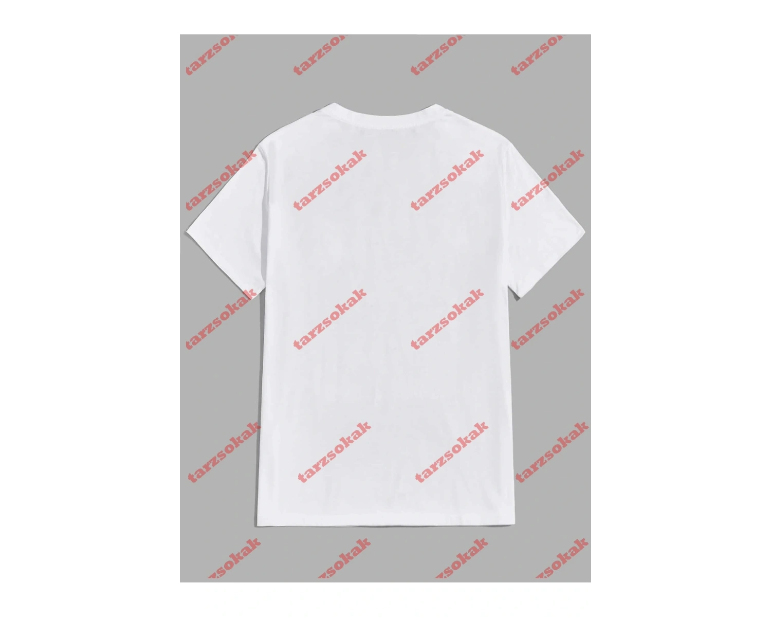 Model 3299 Erkek Yazlık Yuvarlak Yaka Kısa Kollu Günlük Tişört, Yaz