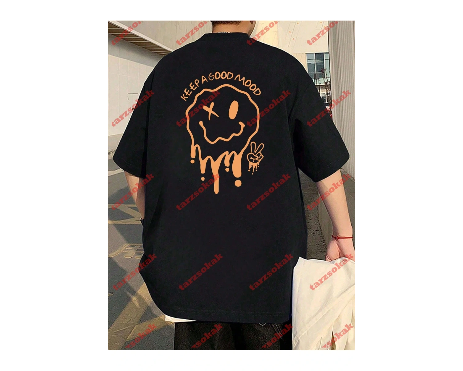 Model 3300 Erkek Yazlık Yuvarlak Yaka Kısa Kollu Günlük Tişört, Yaz