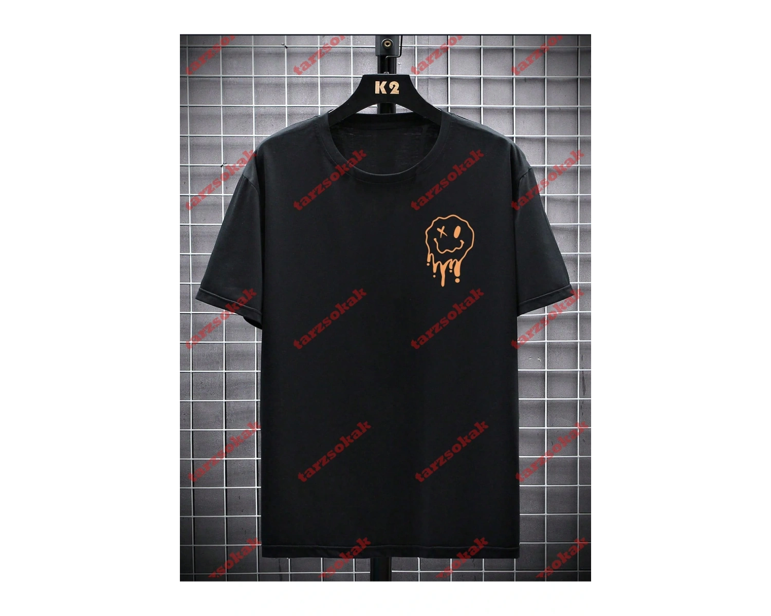 Model 3300 Erkek Yazlık Yuvarlak Yaka Kısa Kollu Günlük Tişört, Yaz