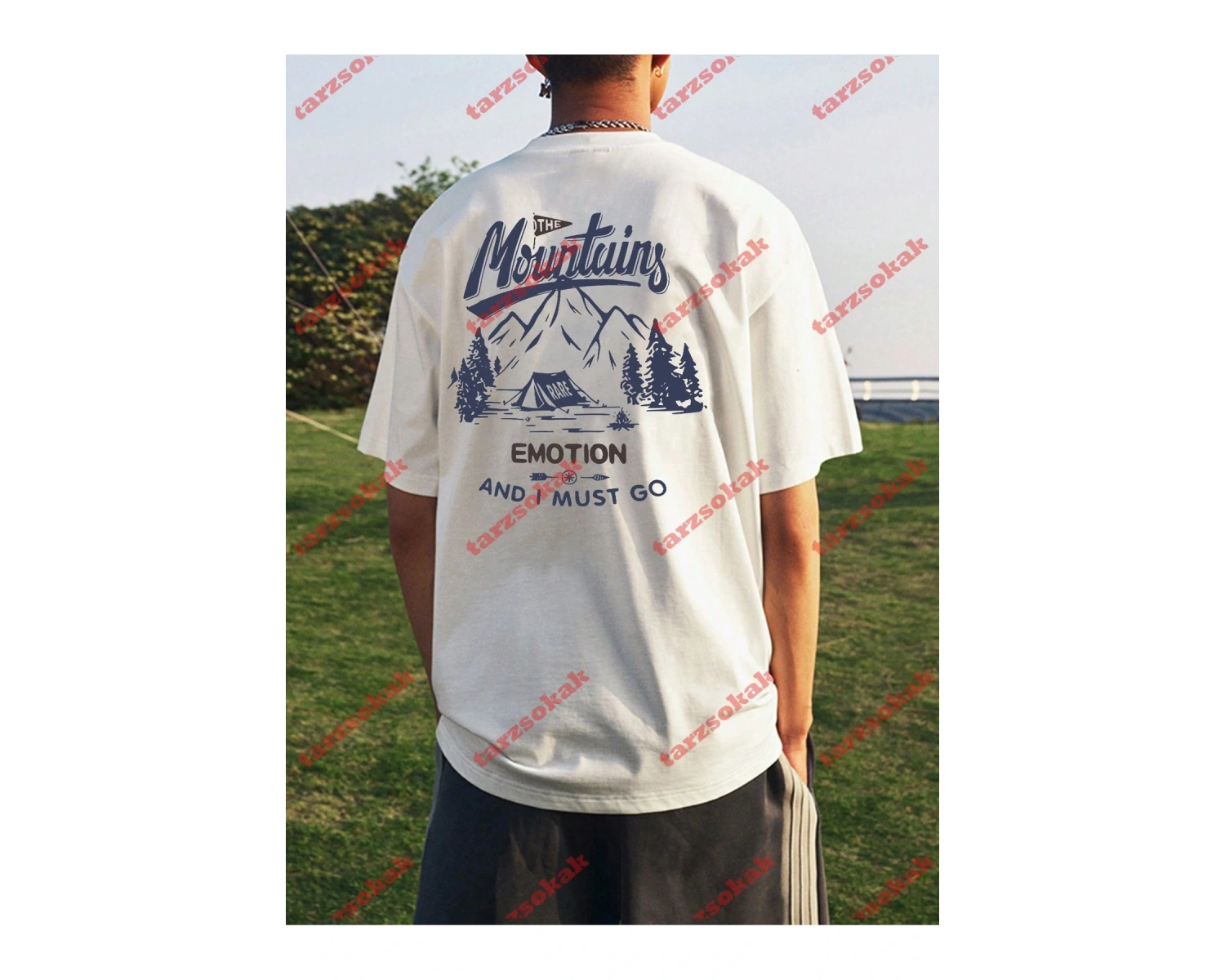 Model 3304 Erkek Yazlık Yuvarlak Yaka Kısa Kollu Günlük Tişört, Yaz