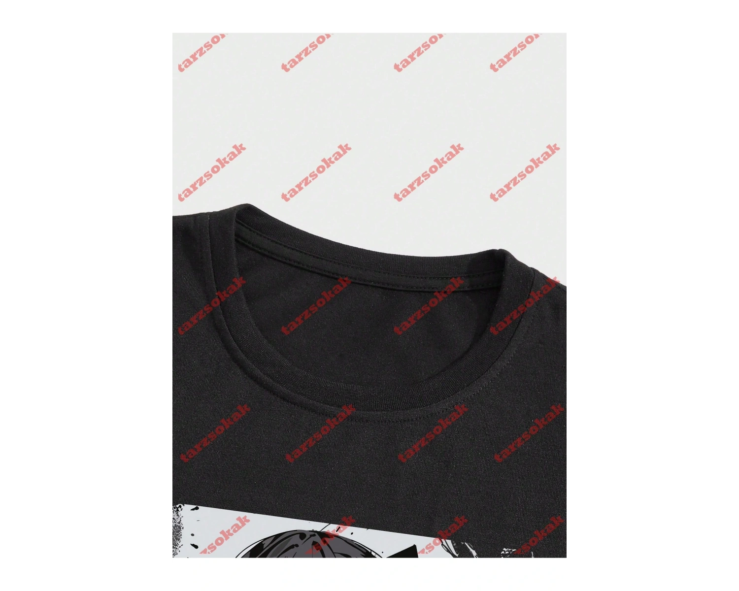 Model 3320 Erkek Yazlık Yuvarlak Yaka Kısa Kollu Günlük Tişört, Yaz