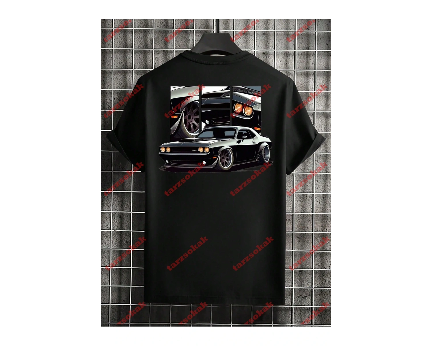 Model 3322 Erkek Yazlık Yuvarlak Yaka Kısa Kollu Günlük Tişört, Yaz