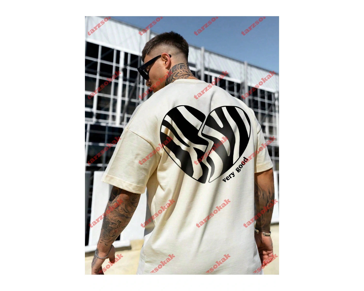 Model 3326 Erkek Yazlık Yuvarlak Yaka Kısa Kollu Günlük Tişört, Yaz