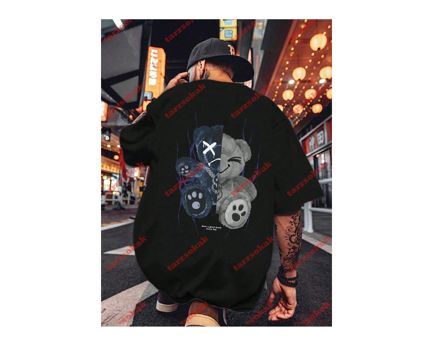 Model 3328 Erkek Yazlık Yuvarlak Yaka Kısa Kollu Günlük Tişört, Yaz