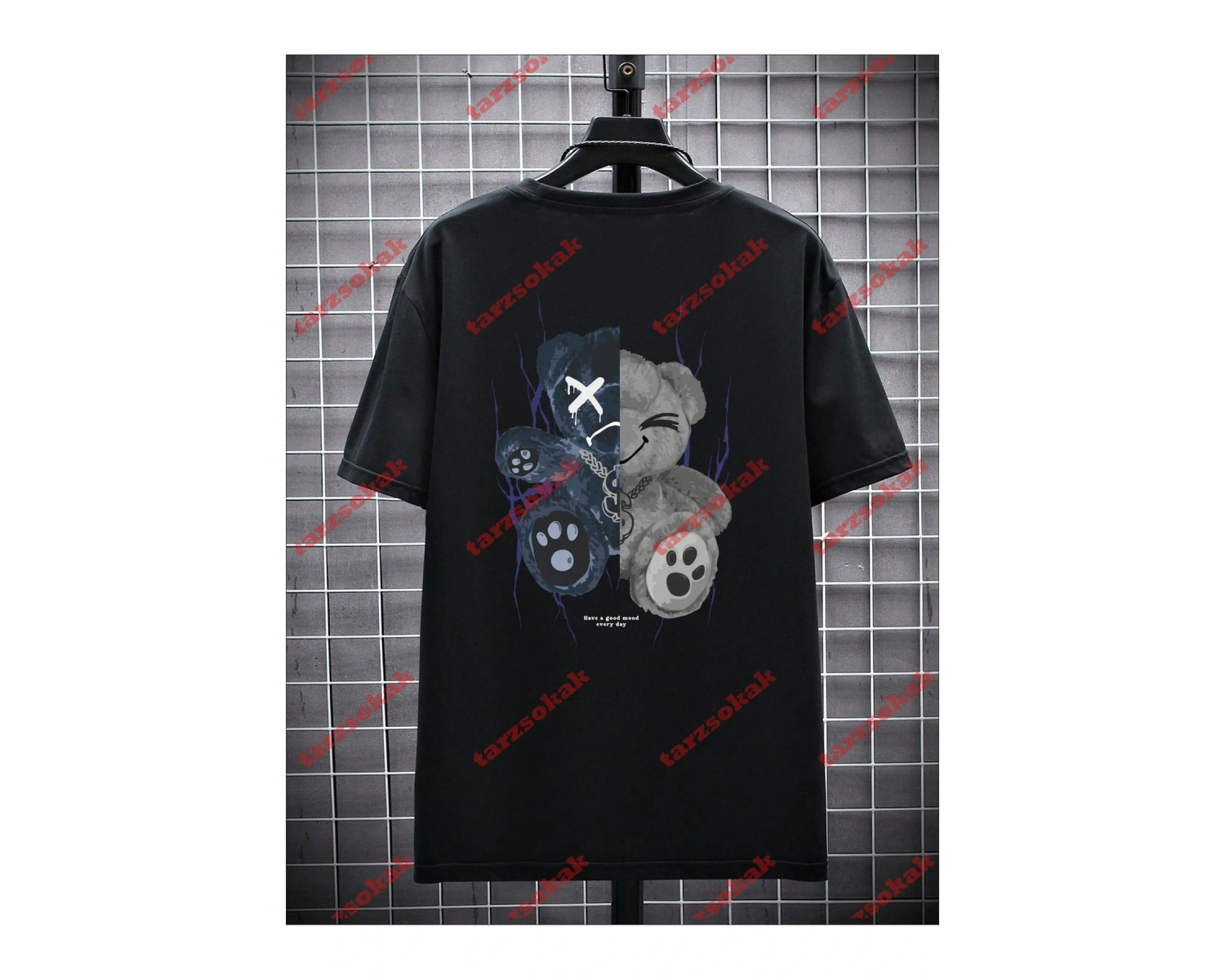 Model 3328 Erkek Yazlık Yuvarlak Yaka Kısa Kollu Günlük Tişört, Yaz