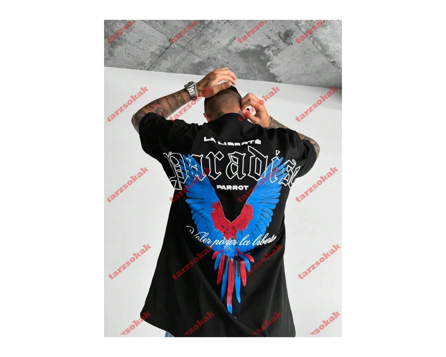 Model 3329 Erkek Yazlık Yuvarlak Yaka Kısa Kollu Günlük Tişört, Yaz