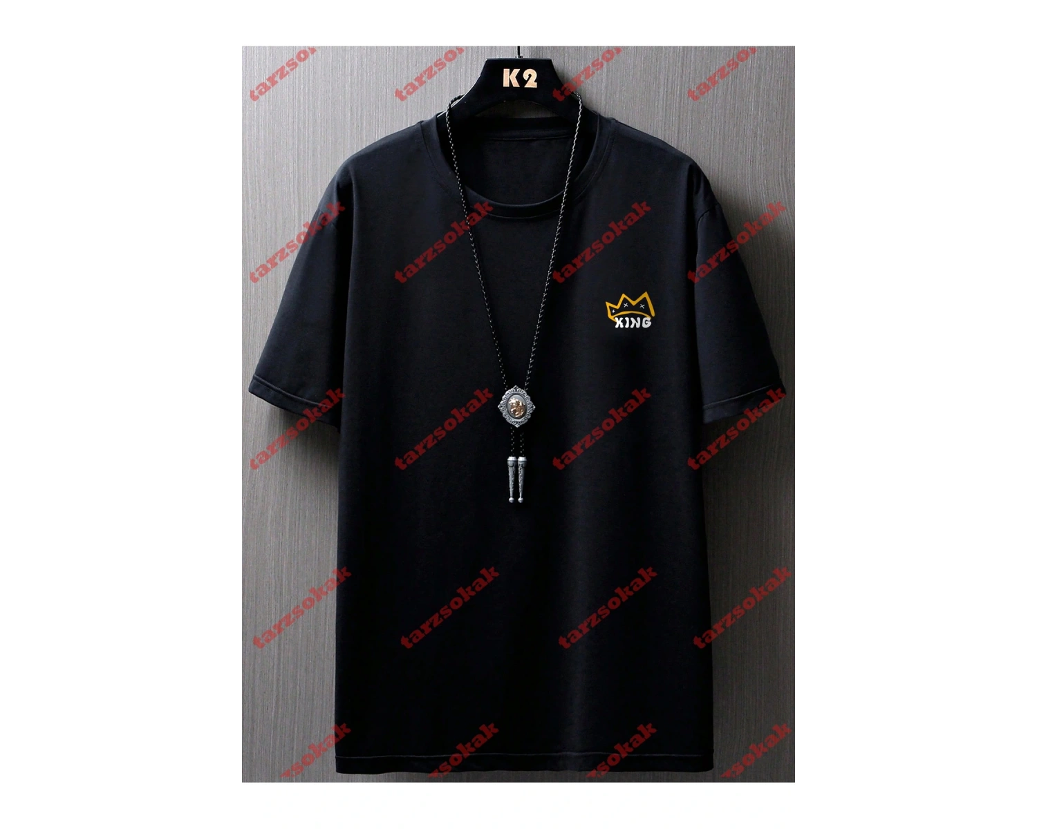 Model 3330 Erkek Yazlık Yuvarlak Yaka Kısa Kollu Günlük Tişört, Yaz