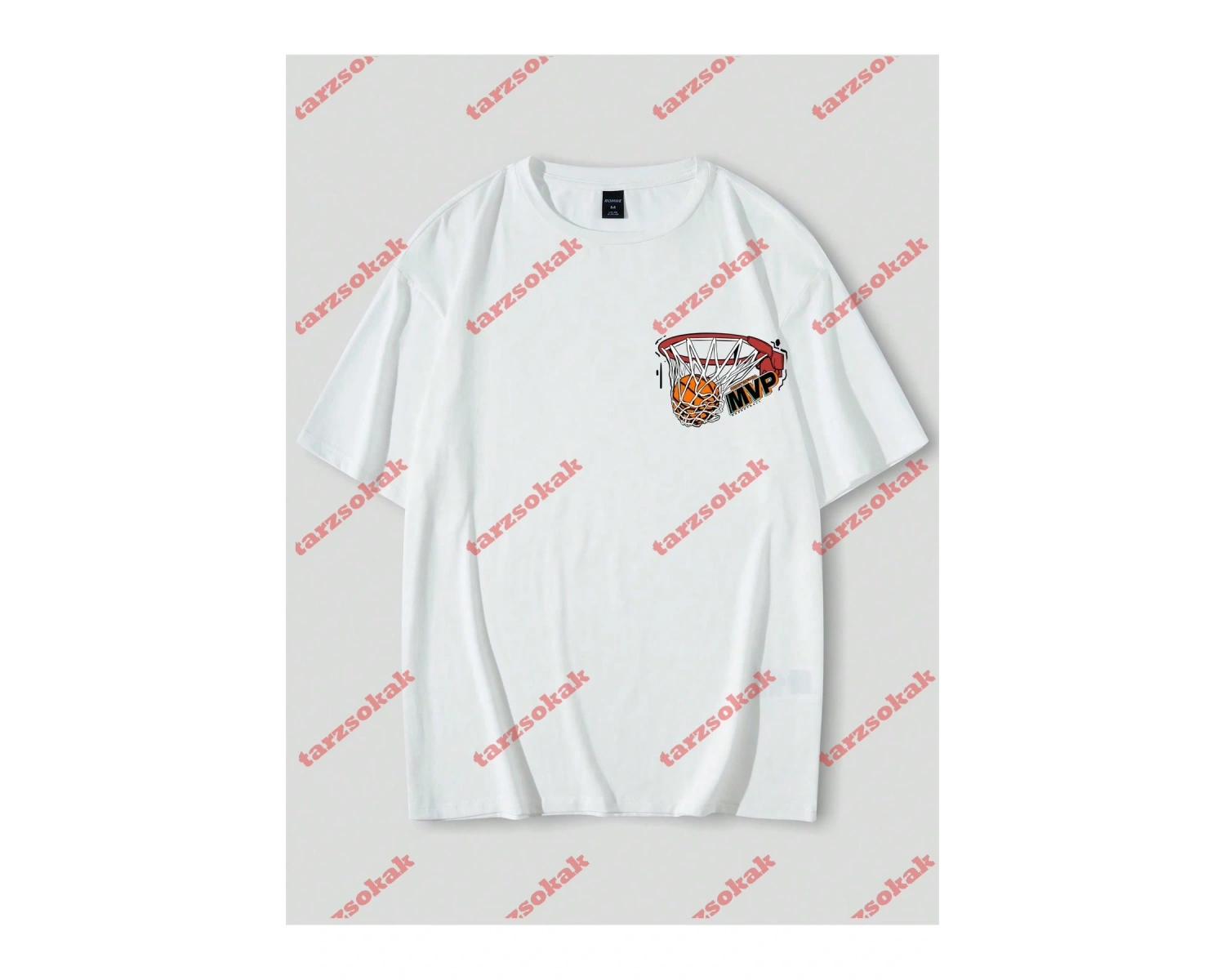 Model 3331 Erkek Yazlık Yuvarlak Yaka Kısa Kollu Günlük Tişört, Yaz