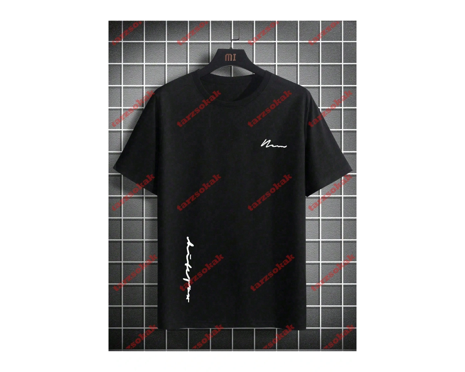 Model 3334 Erkek Yazlık Yuvarlak Yaka Kısa Kollu Günlük Tişört, Yaz