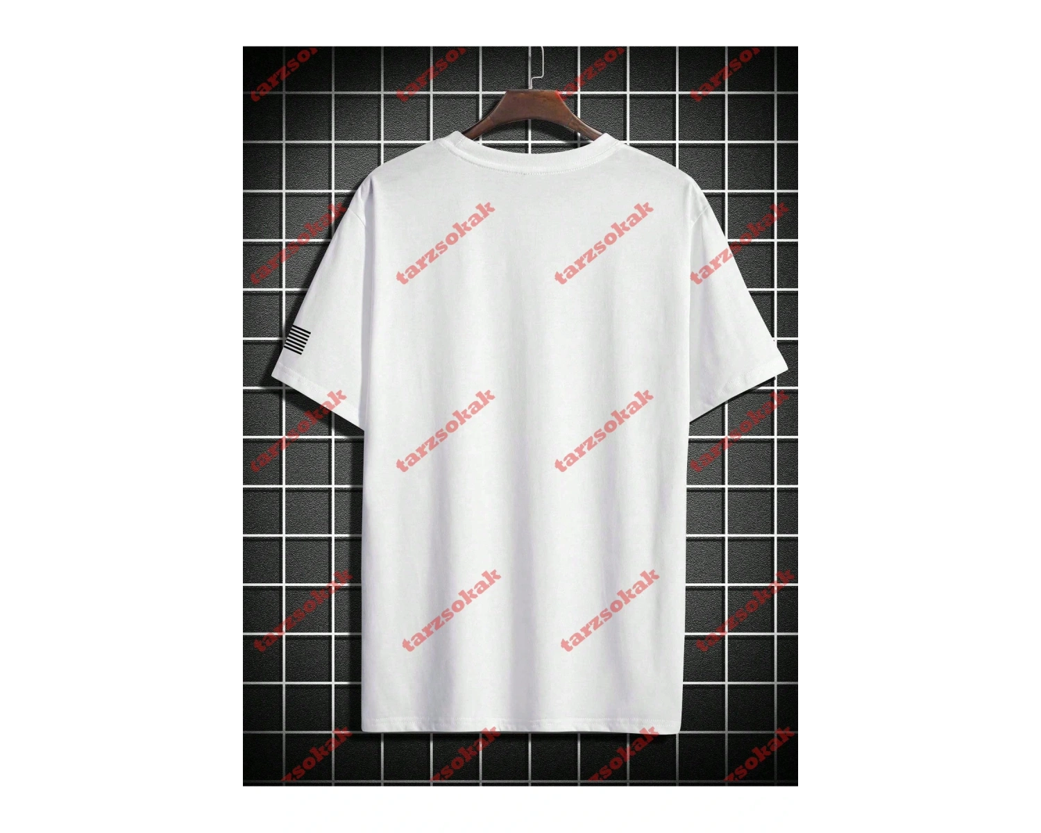 Model 3340 Erkek Yazlık Yuvarlak Yaka Kısa Kollu Günlük Tişört, Yaz