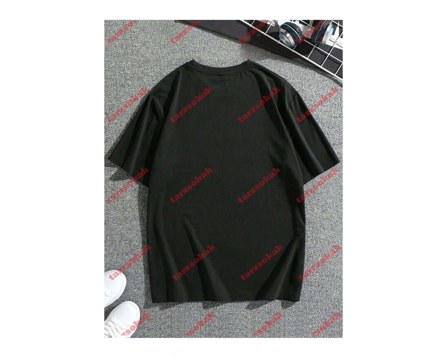 Model 3341 Erkek Yazlık Yuvarlak Yaka Kısa Kollu Günlük Tişört, Yaz