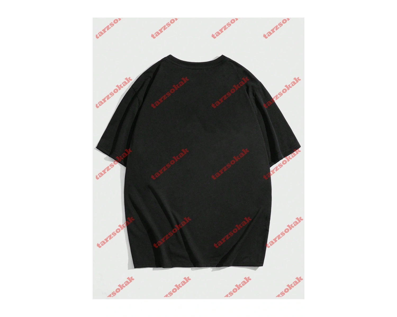 Model 3345 Erkek Yazlık Yuvarlak Yaka Kısa Kollu Günlük Tişört, Yaz