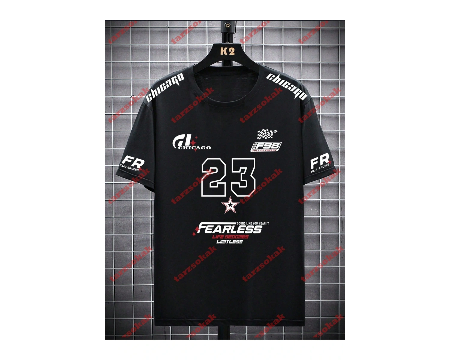 Model 3352 Erkek Yazlık Yuvarlak Yaka Kısa Kollu Günlük Tişört, Yaz