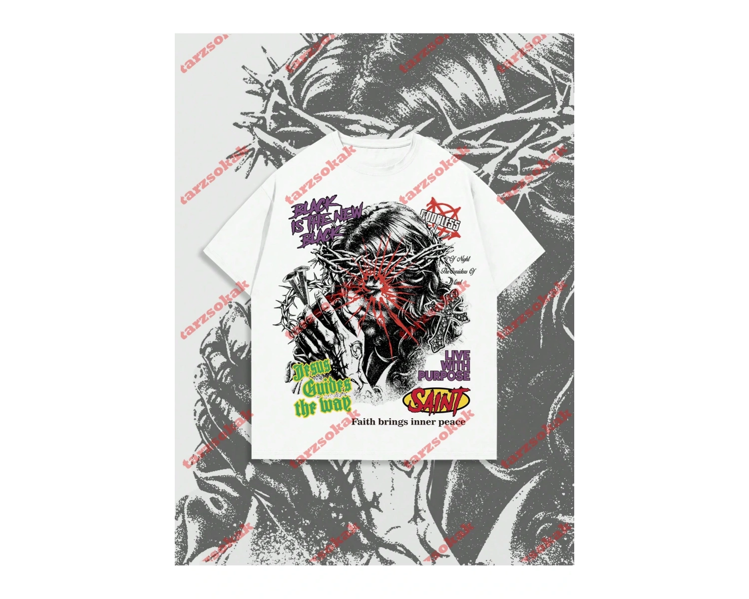 Model 3353 Erkek Yazlık Yuvarlak Yaka Kısa Kollu Günlük Tişört, Yaz