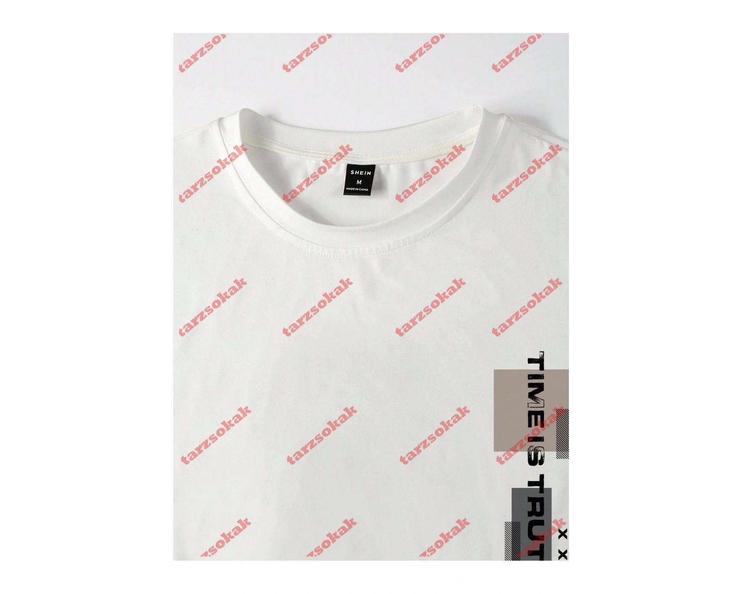 Model 3356 Erkek Yazlık Yuvarlak Yaka Kısa Kollu Günlük Tişört, Yaz