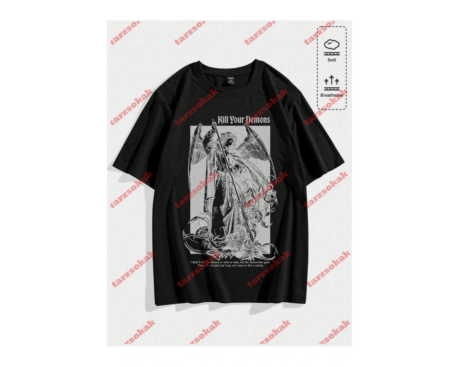 Model 3357 Erkek Yazlık Yuvarlak Yaka Kısa Kollu Günlük Tişört, Yaz