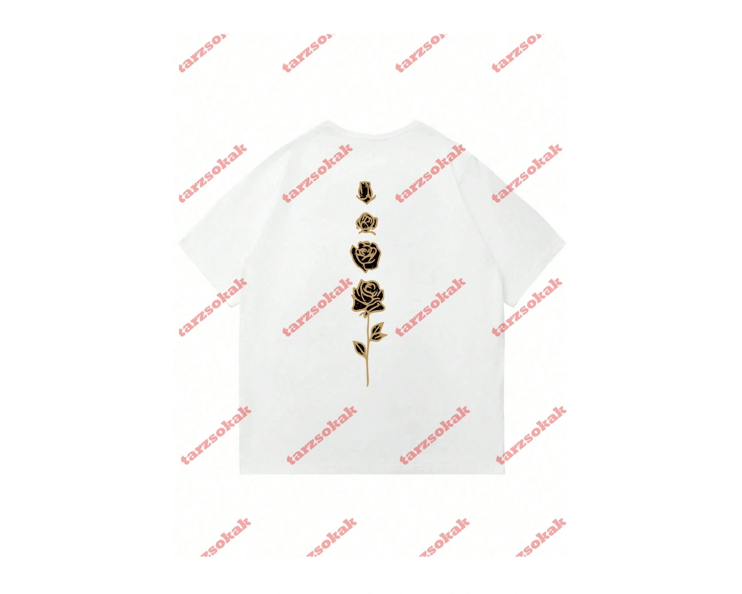 Model 3359 Erkek Yazlık Yuvarlak Yaka Kısa Kollu Günlük Tişört, Yaz