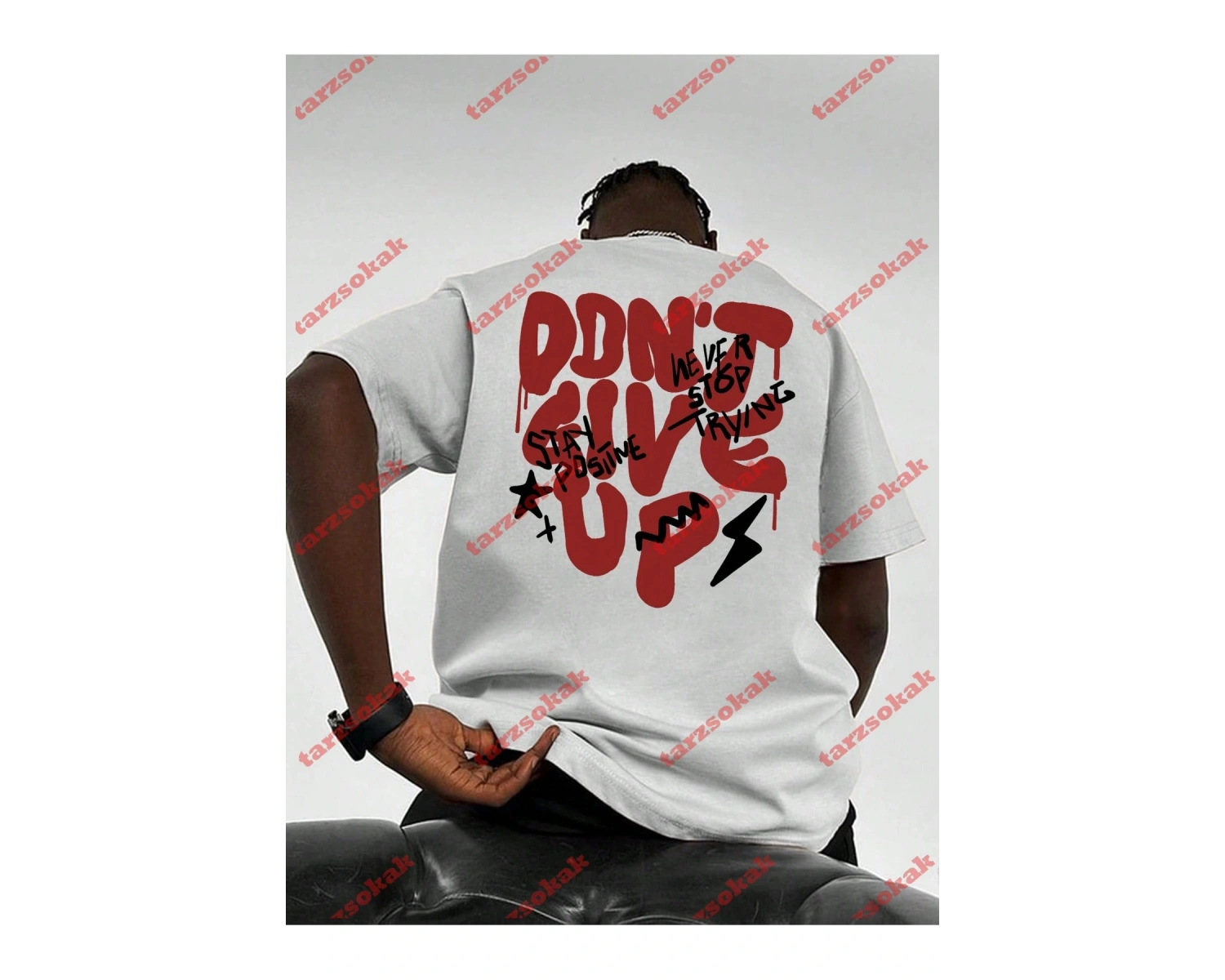 Model 3361 Erkek Yazlık Yuvarlak Yaka Kısa Kollu Günlük Tişört, Yaz