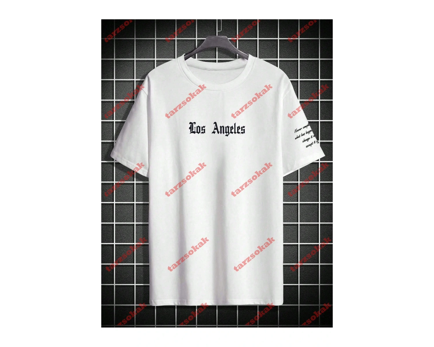 Model 3366 Erkek Yazlık Yuvarlak Yaka Kısa Kollu Günlük Tişört, Yaz