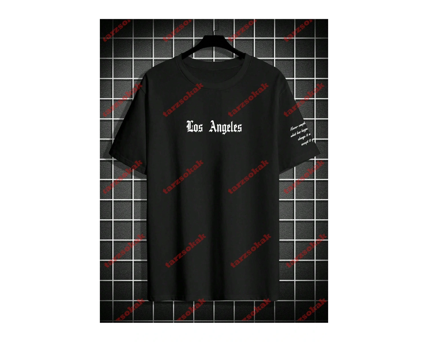 Model 3366 Erkek Yazlık Yuvarlak Yaka Kısa Kollu Günlük Tişört, Yaz