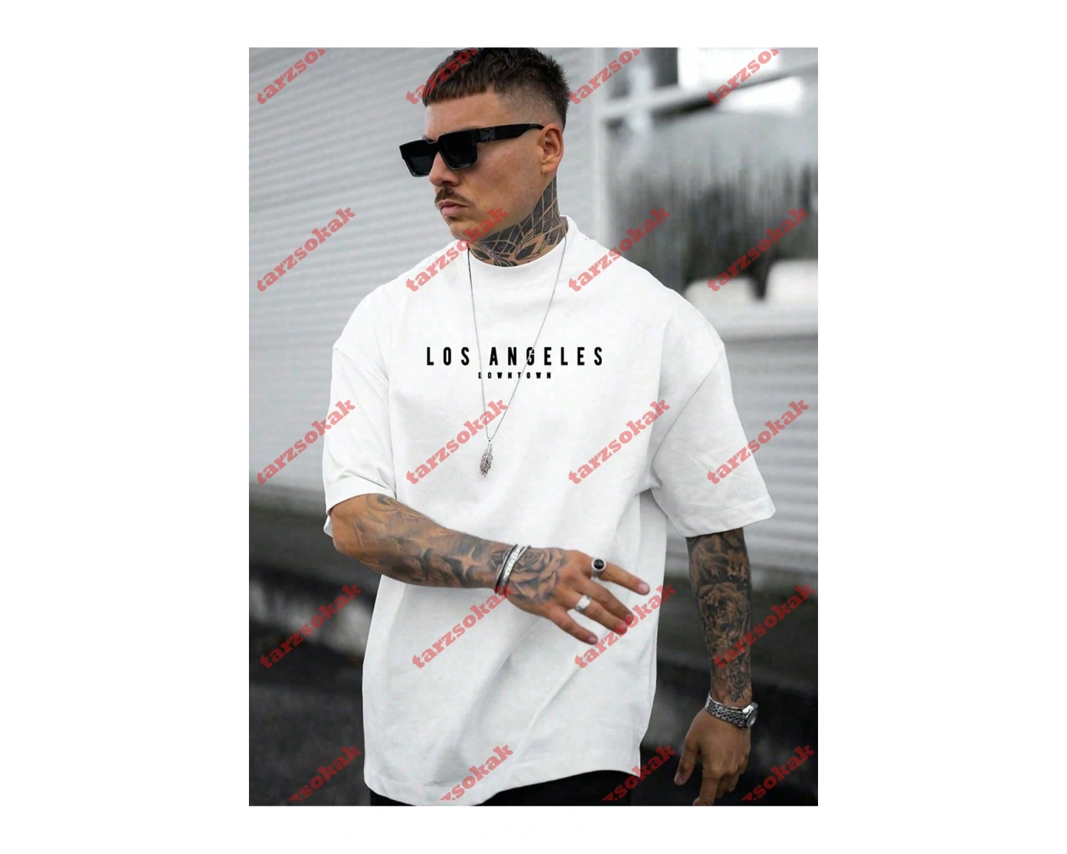 Model 3367 Erkek Yazlık Yuvarlak Yaka Kısa Kollu Günlük Tişört, Yaz