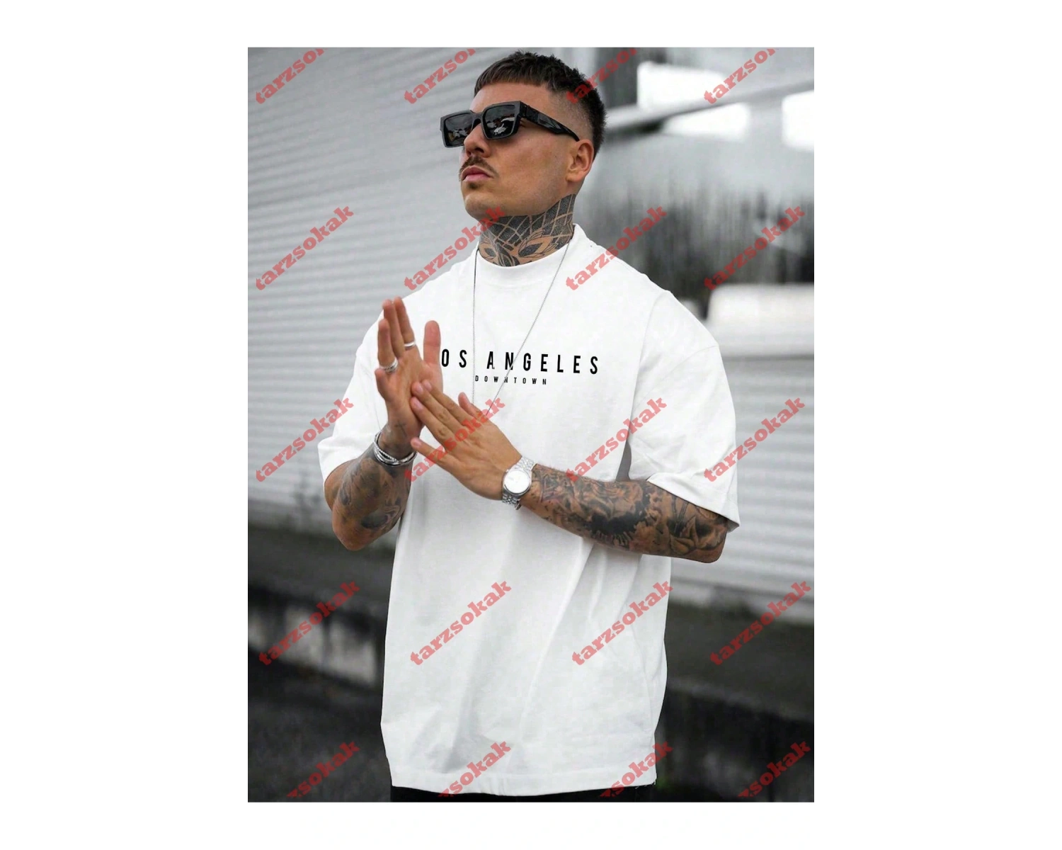 Model 3367 Erkek Yazlık Yuvarlak Yaka Kısa Kollu Günlük Tişört, Yaz