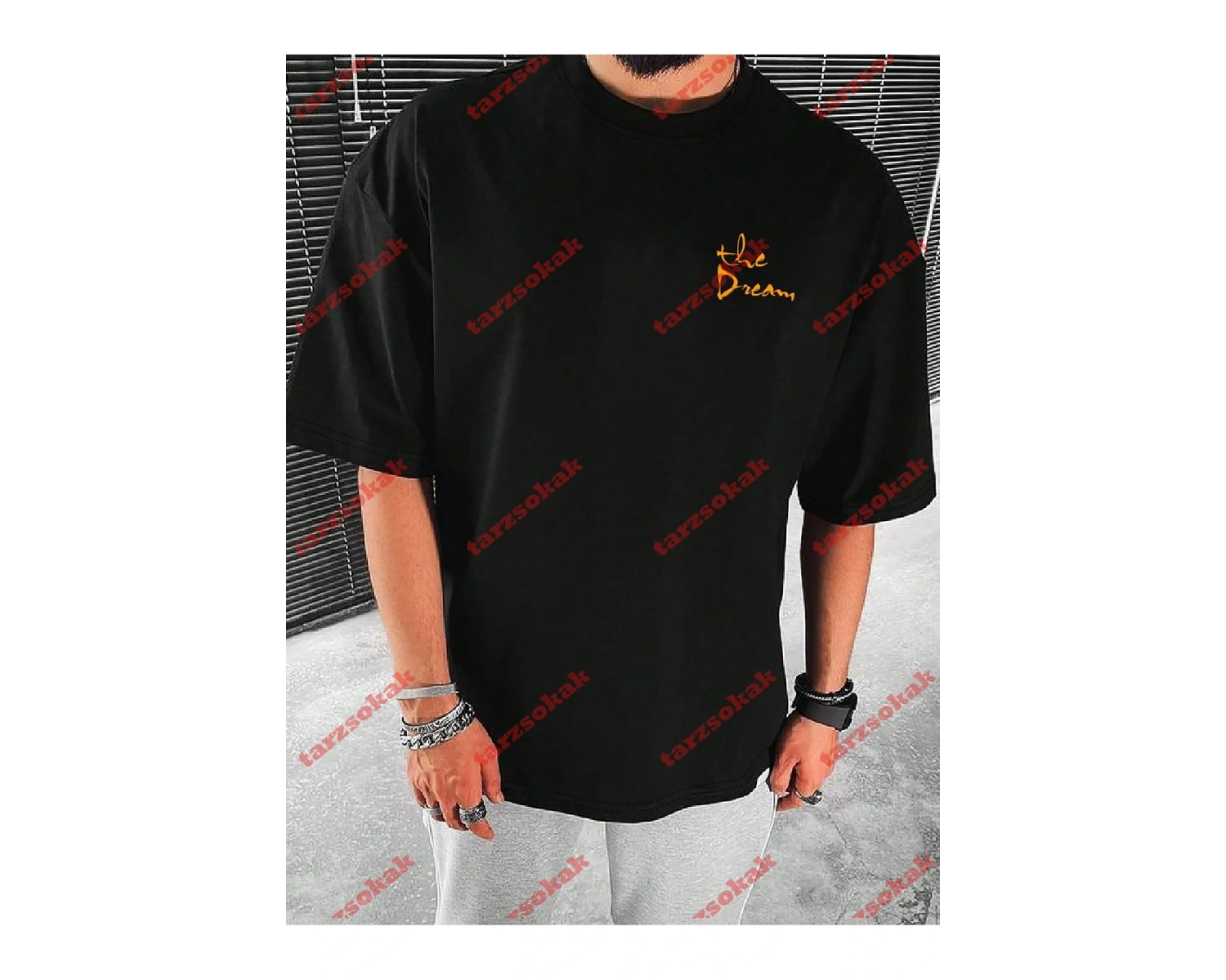 Model 3369 Erkek Yazlık Yuvarlak Yaka Kısa Kollu Günlük Tişört, Yaz