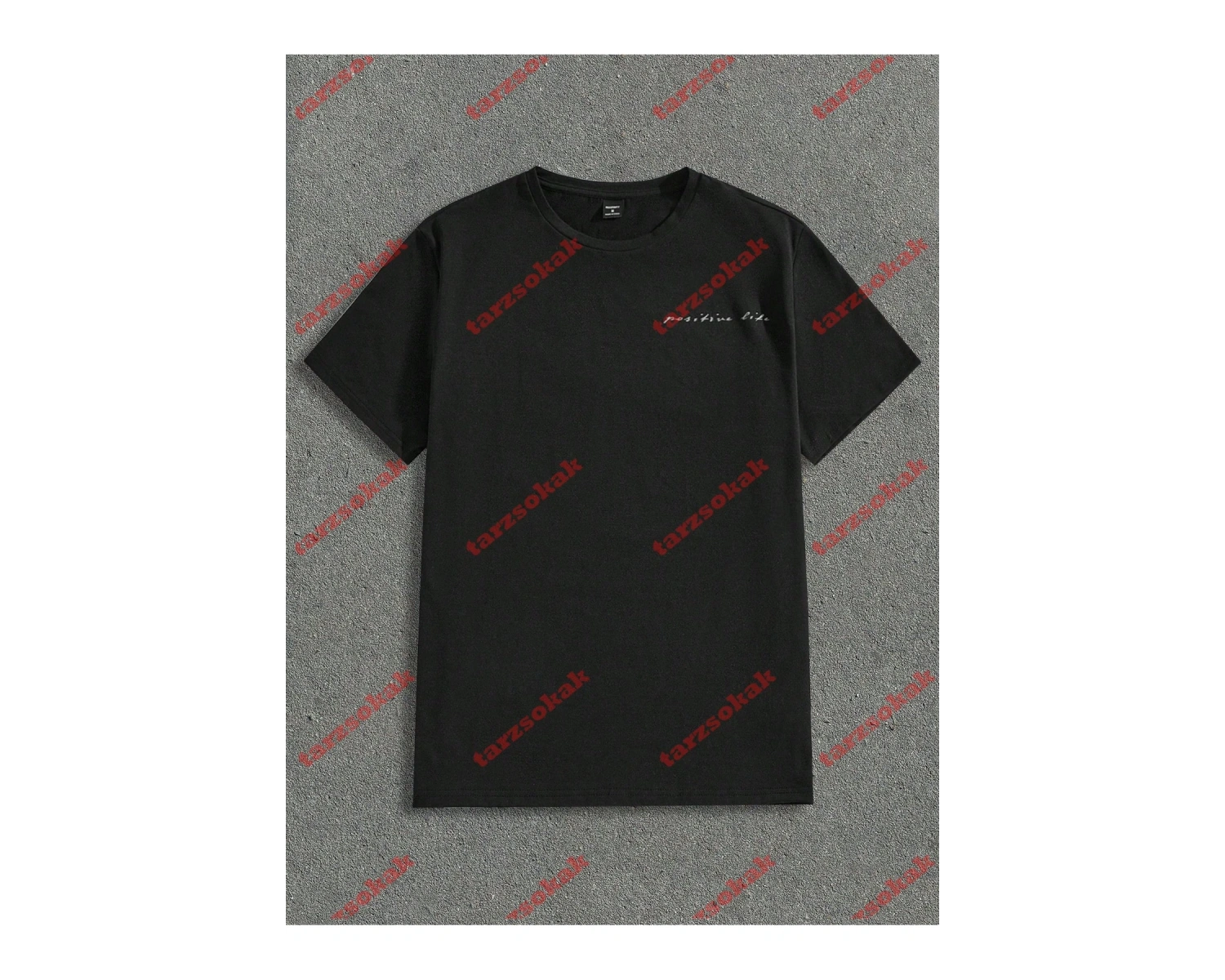 Model 3371 Erkek Yazlık Yuvarlak Yaka Kısa Kollu Günlük Tişört, Yaz