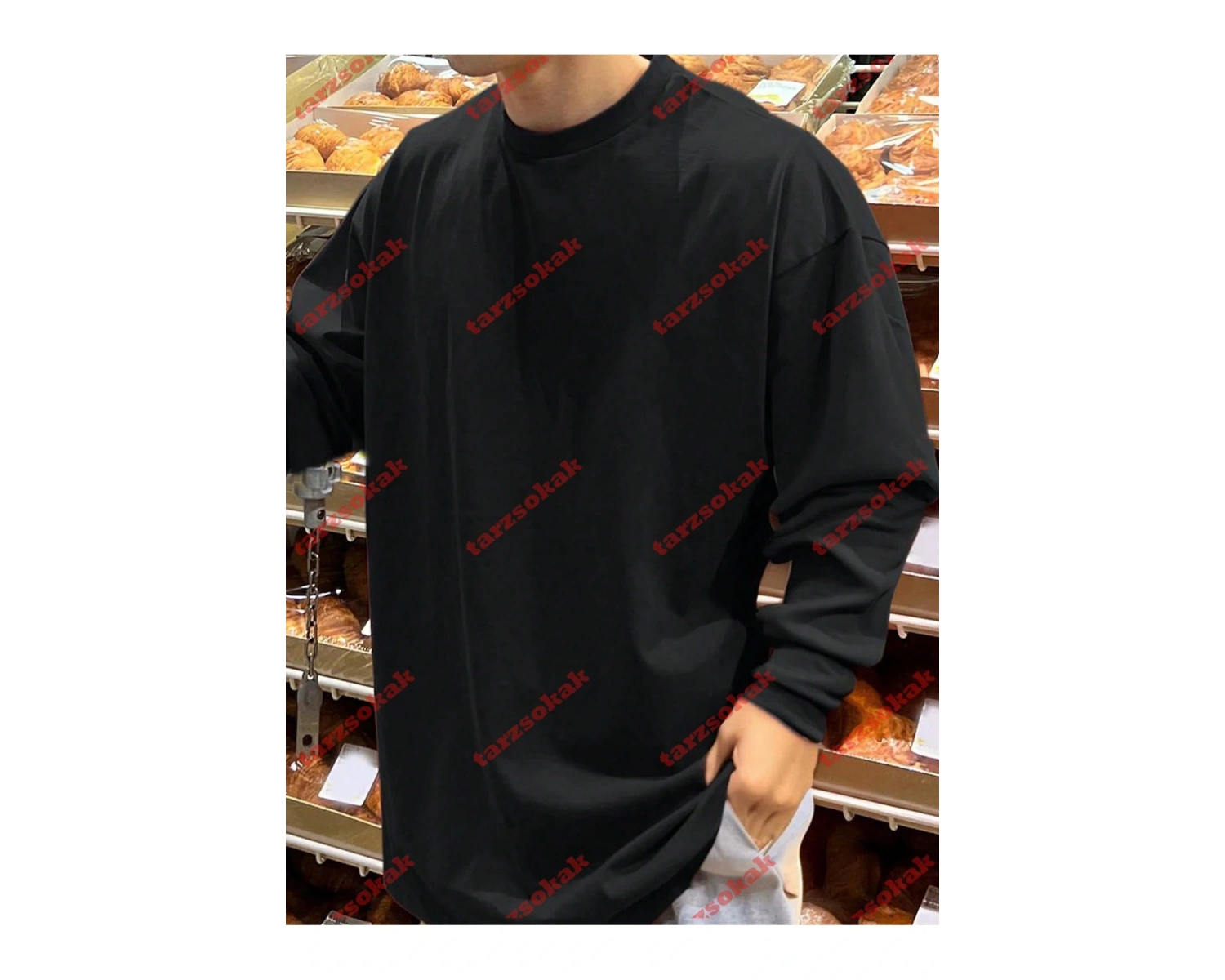 Model 3375 Erkek Yazlık Yuvarlak Yaka Kısa Kollu Günlük Tişört, Yaz