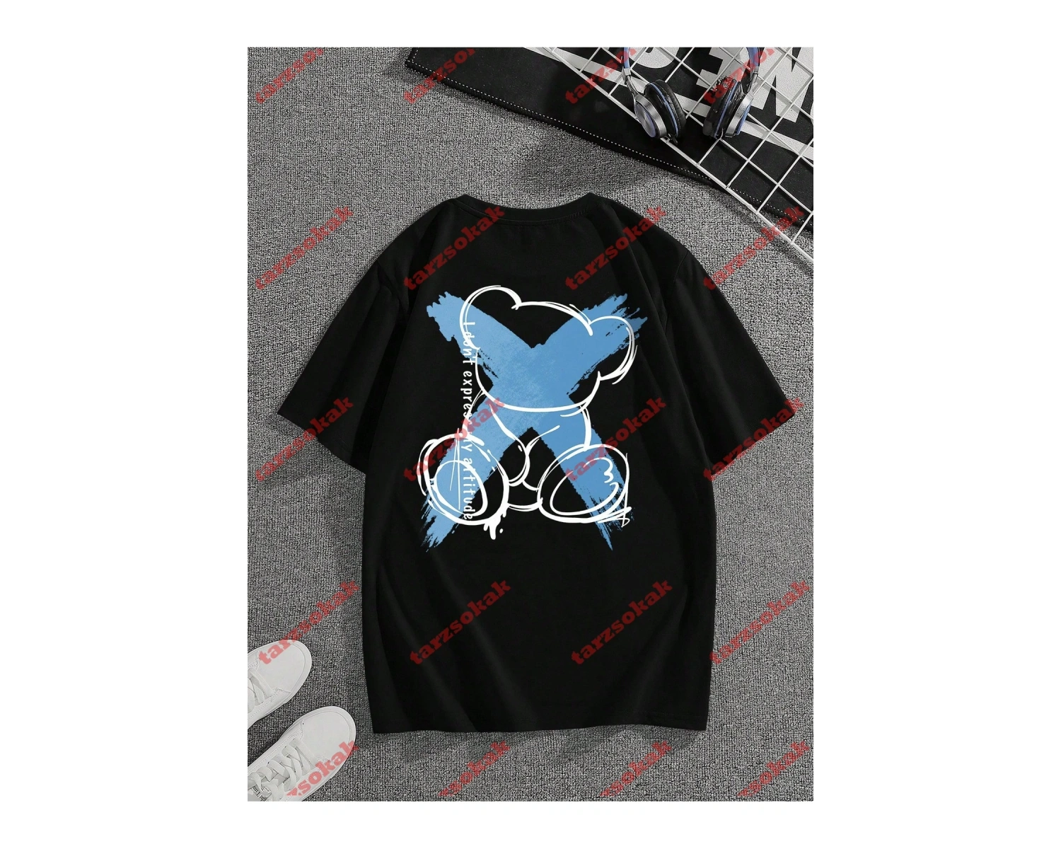 Model 3379 Erkek Yazlık Yuvarlak Yaka Kısa Kollu Günlük Tişört, Yaz