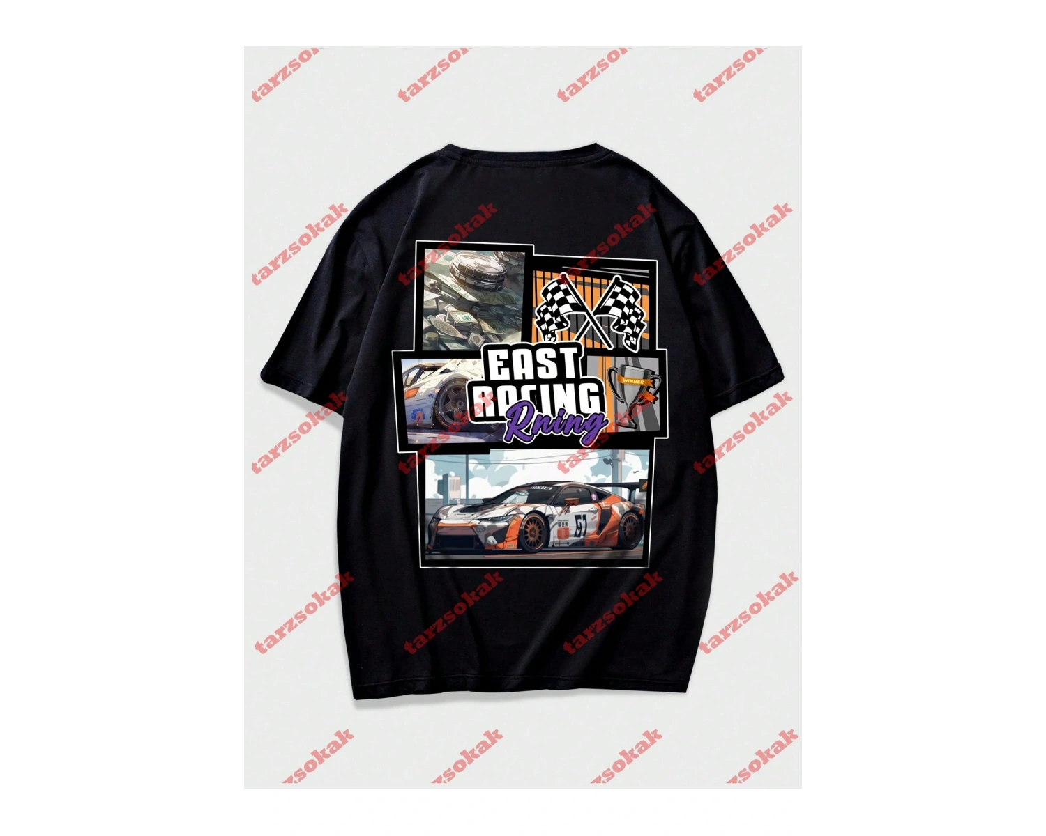 Model 3381 Erkek Yazlık Yuvarlak Yaka Kısa Kollu Günlük Tişört, Yaz