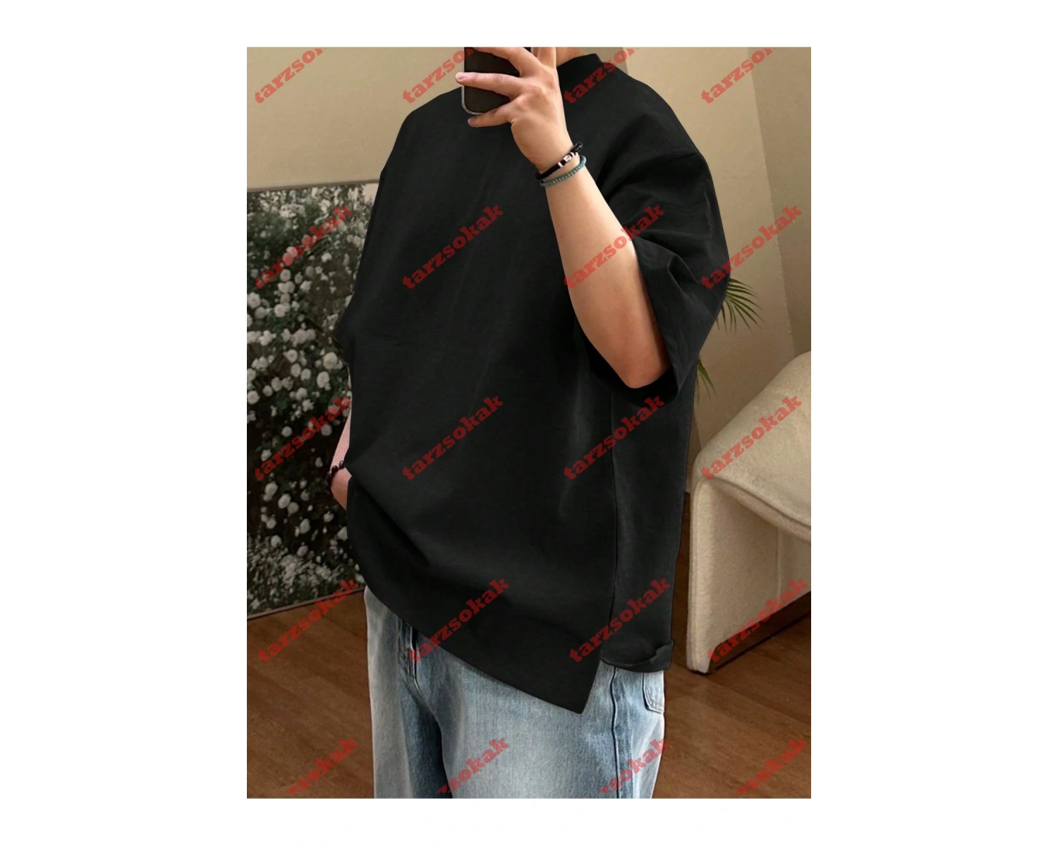 Model 3386 Erkek Yazlık Yuvarlak Yaka Kısa Kollu Günlük Tişört, Yaz