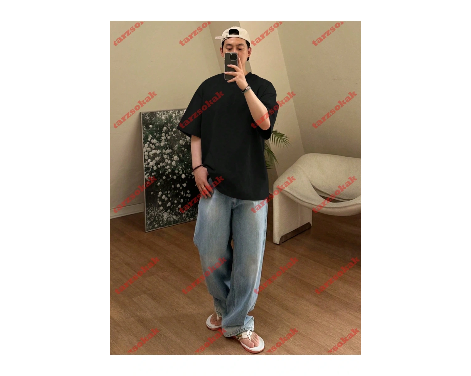 Model 3386 Erkek Yazlık Yuvarlak Yaka Kısa Kollu Günlük Tişört, Yaz