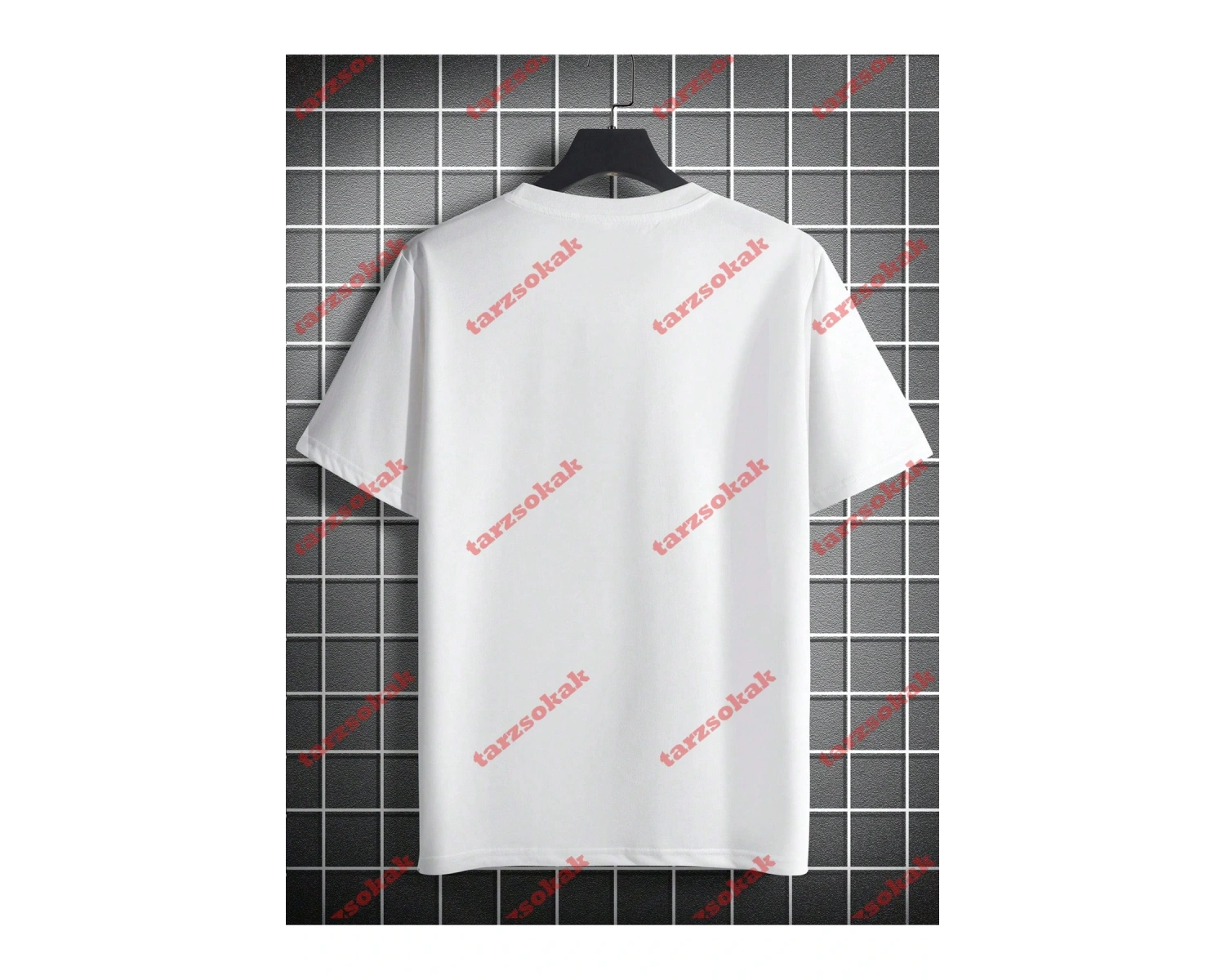 Model 3393 Erkek Yazlık Yuvarlak Yaka Kısa Kollu Günlük Tişört, Yaz