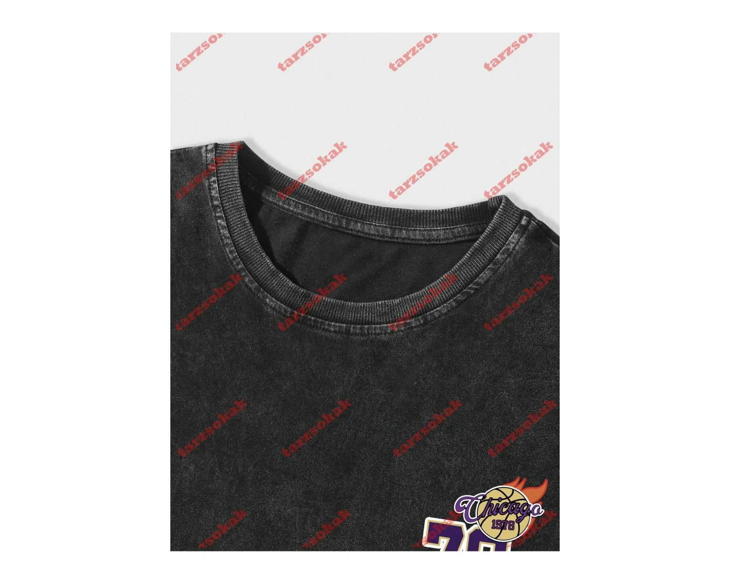 Model 3401 Erkek Yazlık Yuvarlak Yaka Kısa Kollu Günlük Tişört, Yaz