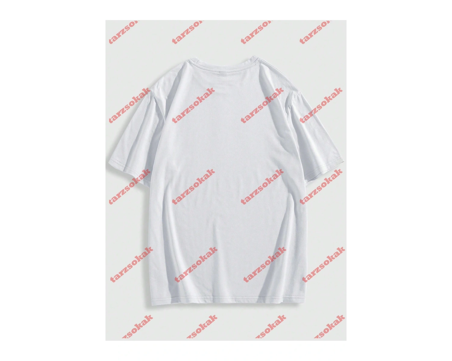 Model 3405 Erkek Yazlık Yuvarlak Yaka Kısa Kollu Günlük Tişört, Yaz