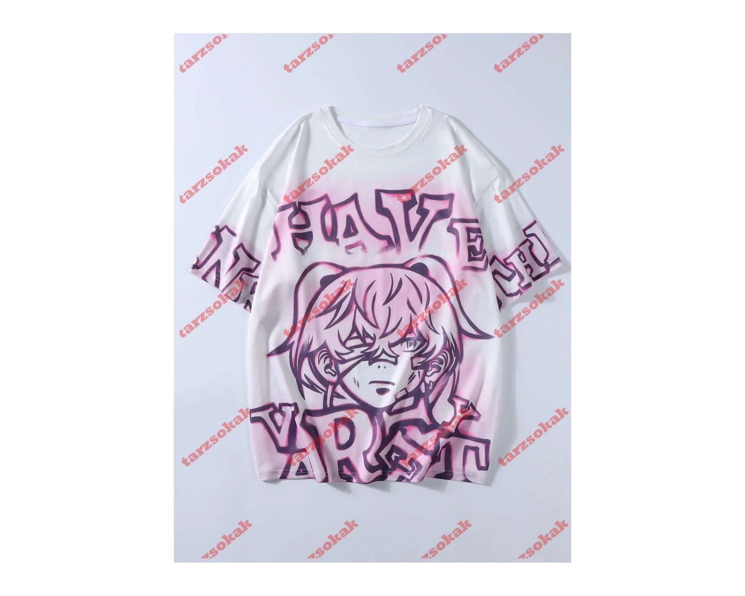 Model 3411 Erkek Yazlık Yuvarlak Yaka Kısa Kollu Günlük Tişört, Yaz