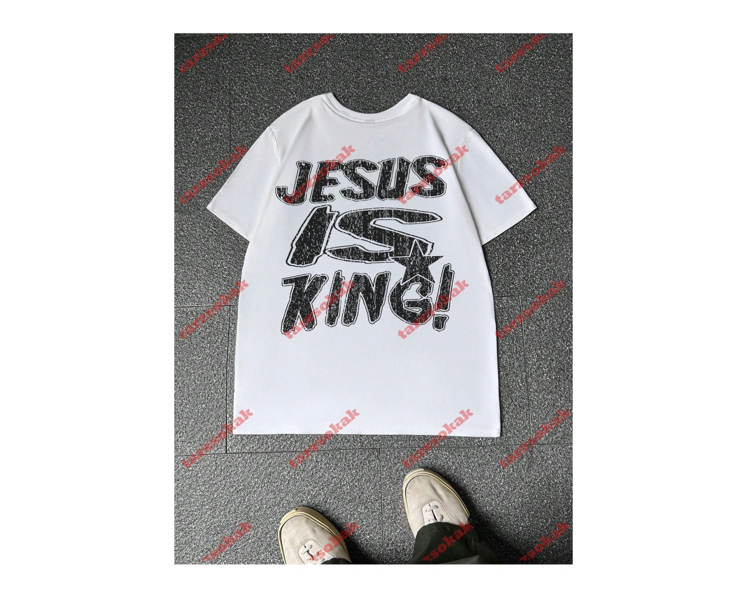 Model 3414 Erkek Yazlık Yuvarlak Yaka Kısa Kollu Günlük Tişört, Yaz