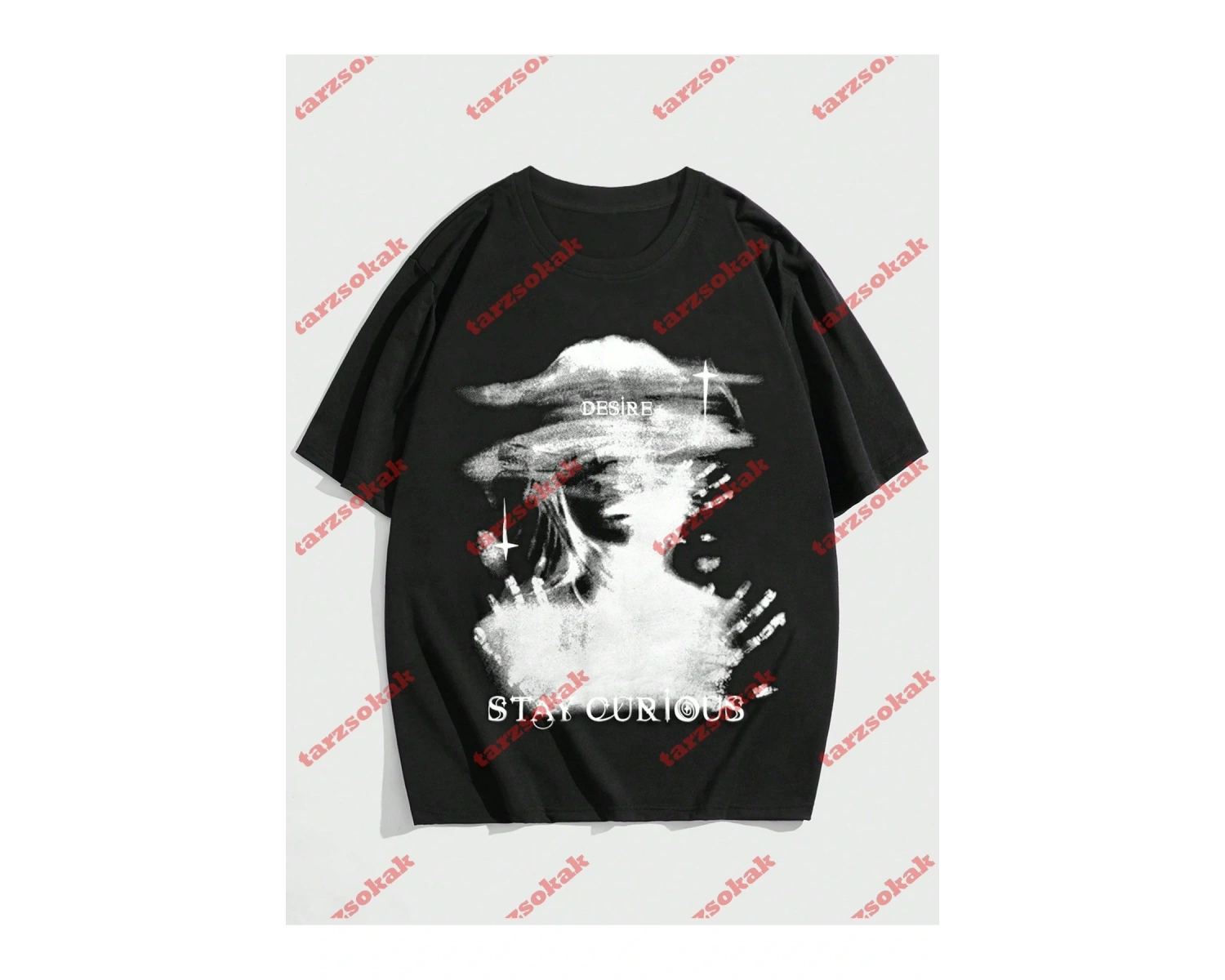 Model 3427 Erkek Yazlık Yuvarlak Yaka Kısa Kollu Günlük Tişört, Yaz