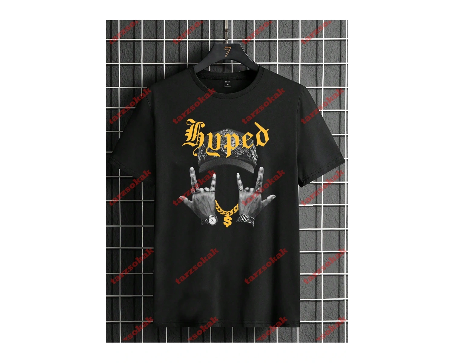 Model 3428 Erkek Yazlık Yuvarlak Yaka Kısa Kollu Günlük Tişört, Yaz