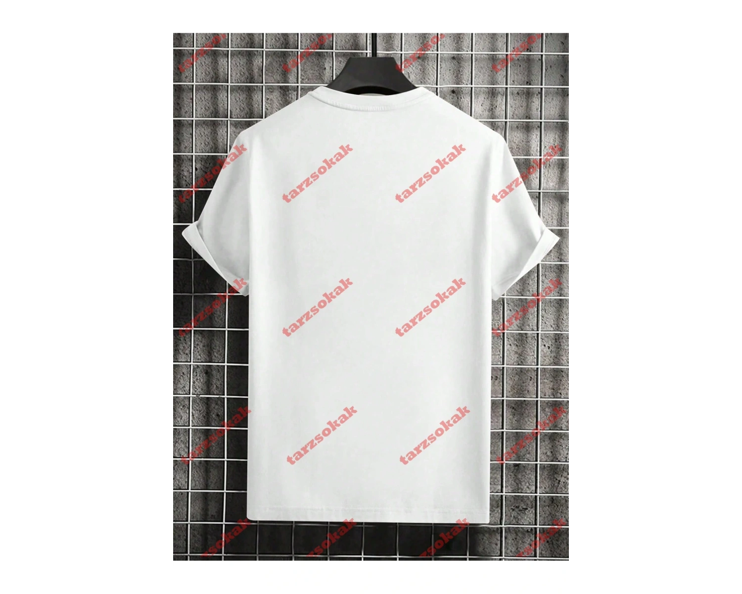 Model 3430 Erkek Yazlık Yuvarlak Yaka Kısa Kollu Günlük Tişört, Yaz