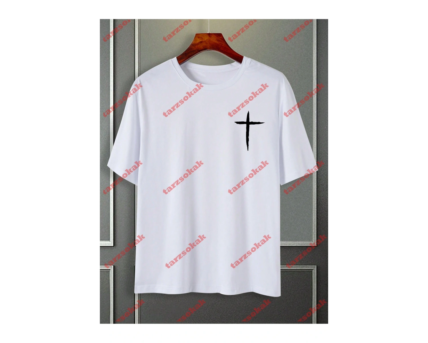 Model 3431 Erkek Yazlık Yuvarlak Yaka Kısa Kollu Günlük Tişört, Yaz