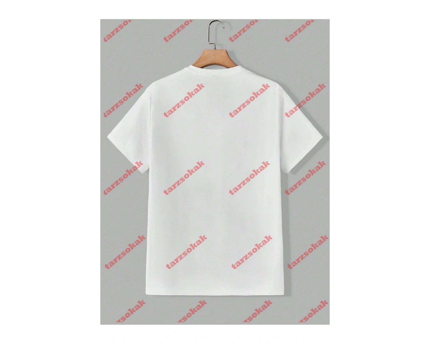 Model 3433 Erkek Yazlık Yuvarlak Yaka Kısa Kollu Günlük Tişört, Yaz