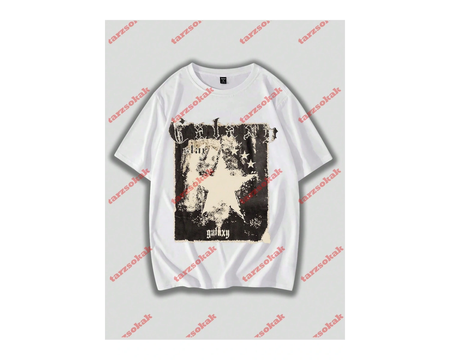 Model 3434 Erkek Yazlık Yuvarlak Yaka Kısa Kollu Günlük Tişört, Yaz