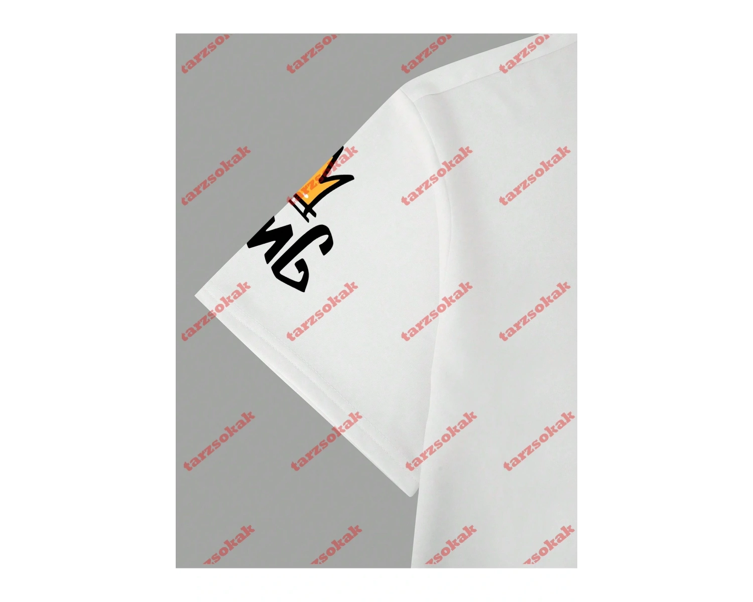 Model 3440 Erkek Yazlık Yuvarlak Yaka Kısa Kollu Günlük Tişört, Yaz