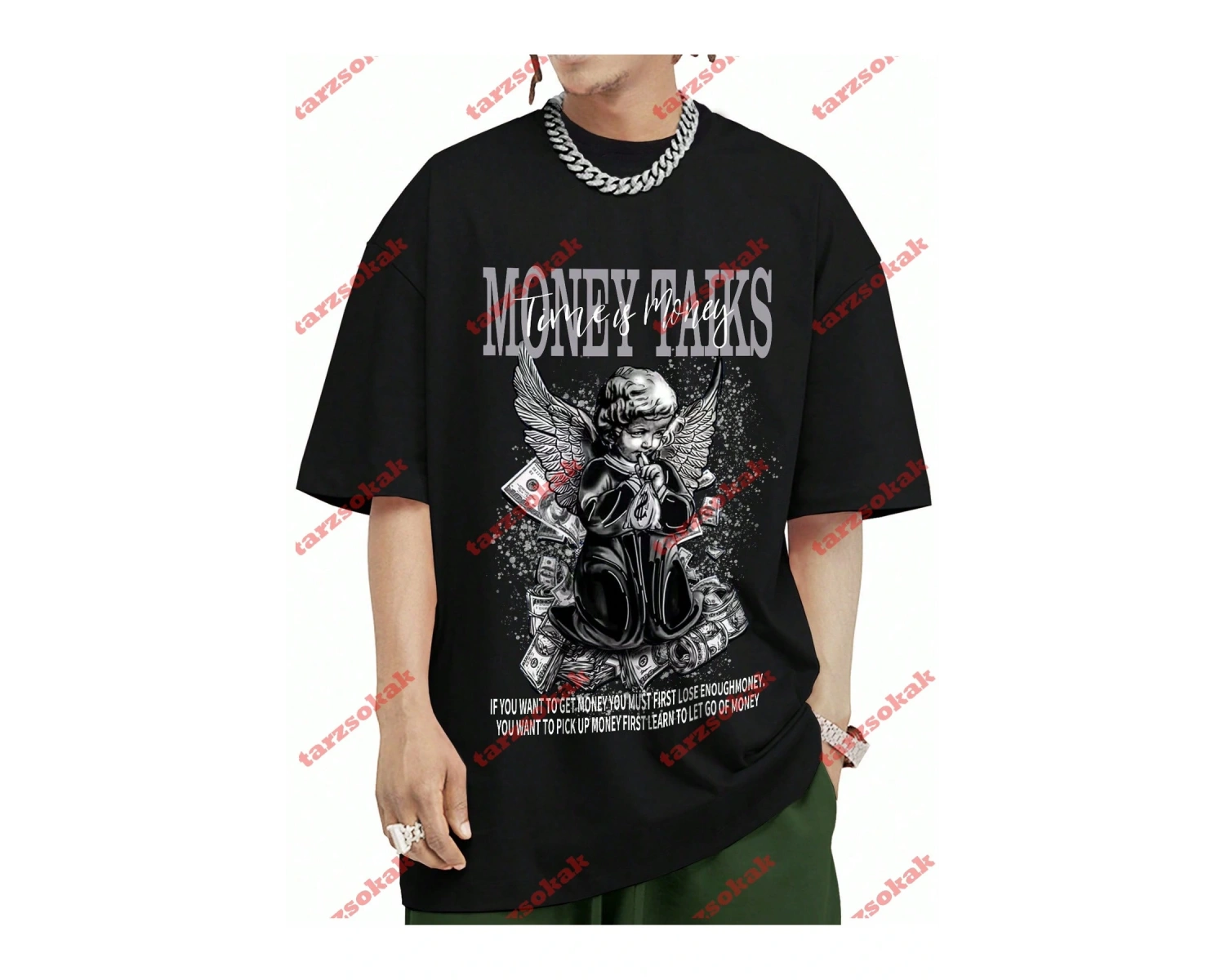 Model 3442 Erkek Yazlık Yuvarlak Yaka Kısa Kollu Günlük Tişört, Yaz