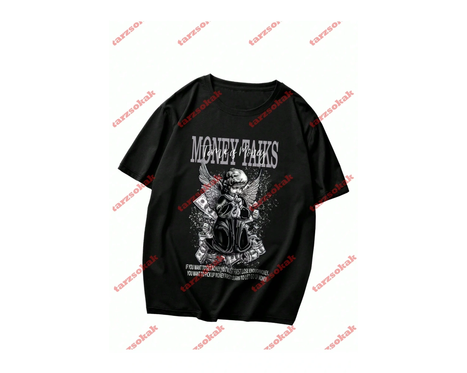 Model 3442 Erkek Yazlık Yuvarlak Yaka Kısa Kollu Günlük Tişört, Yaz