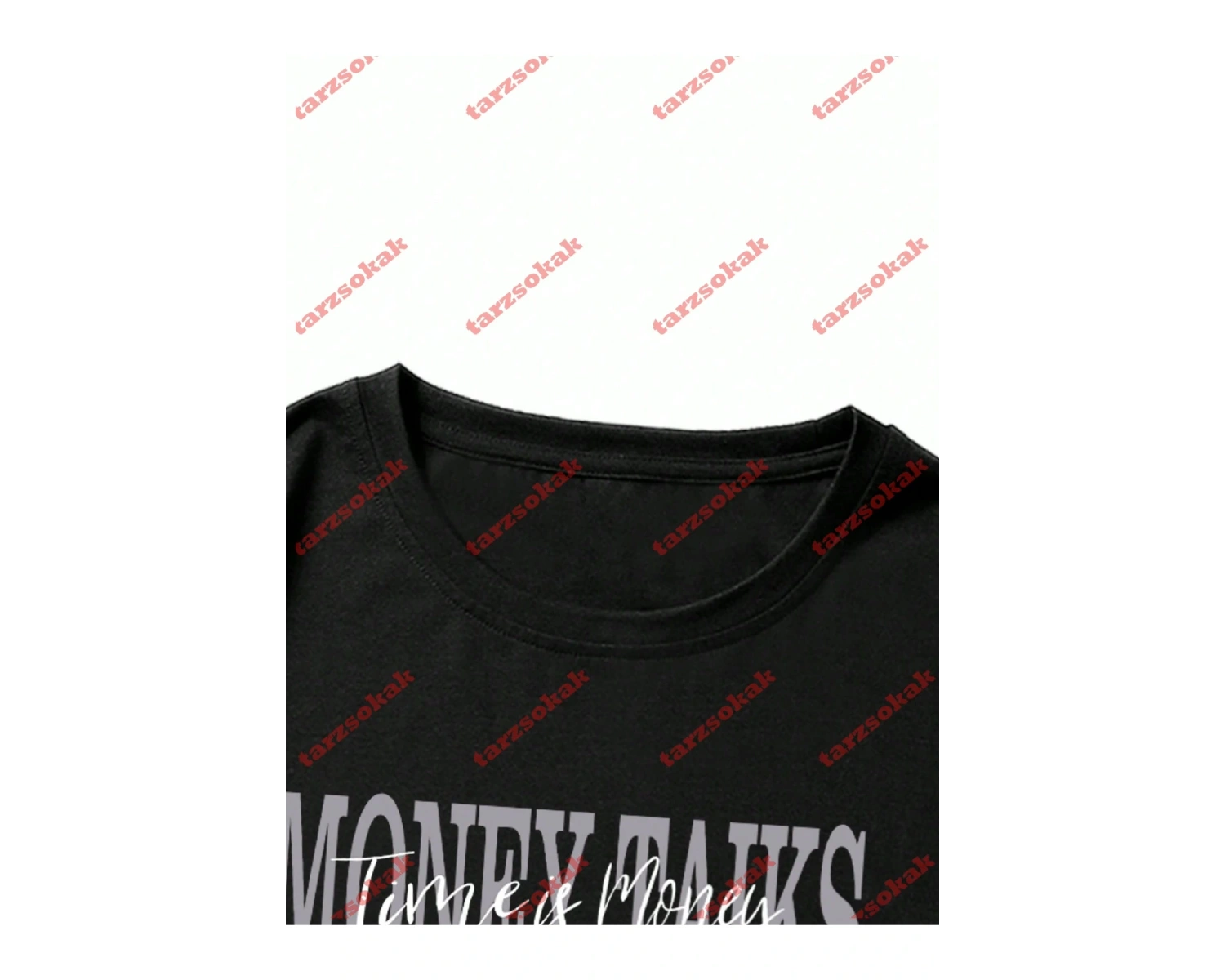 Model 3442 Erkek Yazlık Yuvarlak Yaka Kısa Kollu Günlük Tişört, Yaz